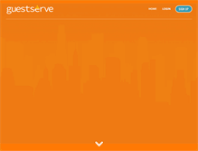 Tablet Screenshot of guestserve.com